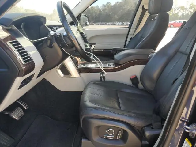 2017 LAND ROVER RANGE ROVER SUPERCHARGED  