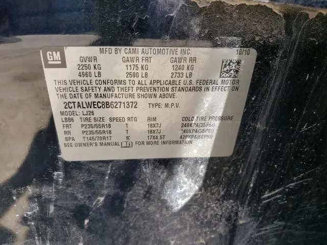 2011 GMC TERRAIN SLT  