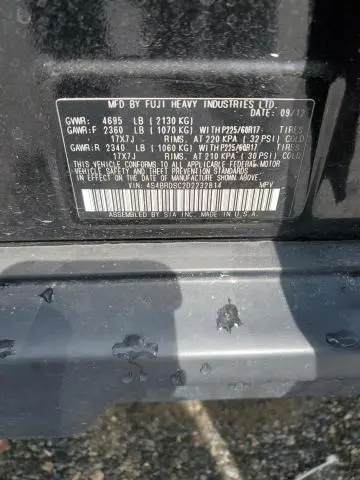 2013 SUBARU OUTBACK 3.6R LIMITED  