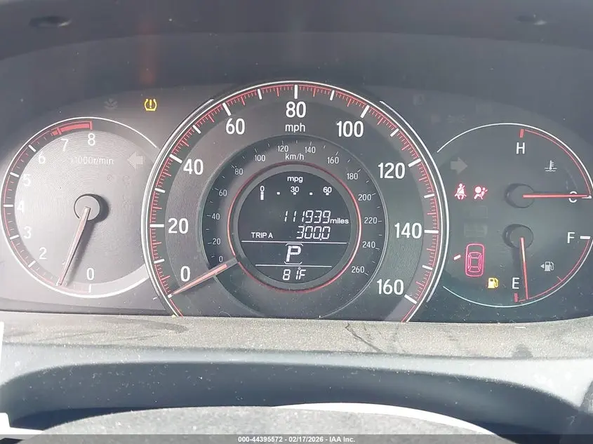 2017 HONDA ACCORD EX-L