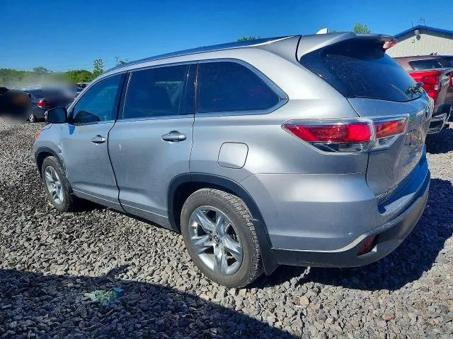 2016 TOYOTA HIGHLANDER LIMITED PLATINUM  