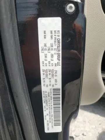 2013 CHRYSLER TOWN & COUNTRY TOURING L  