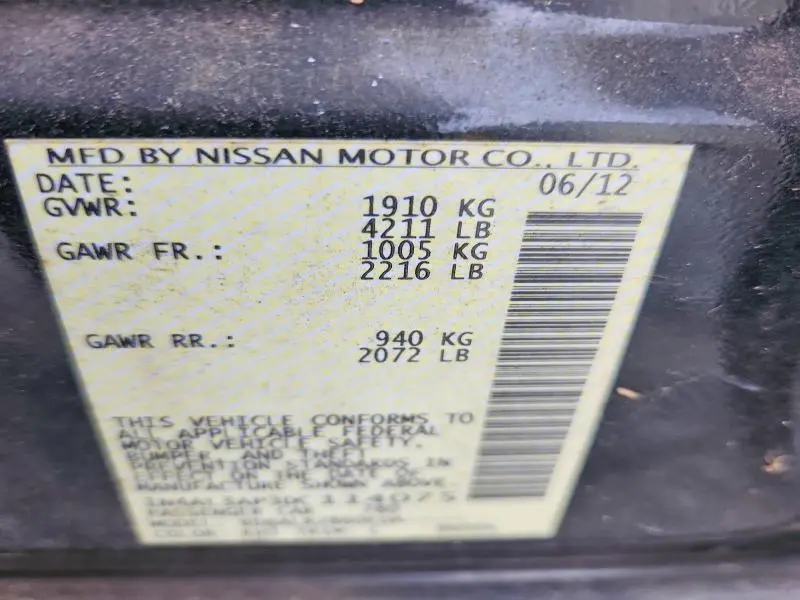 2013 NISSAN ALTIMA 2.5  