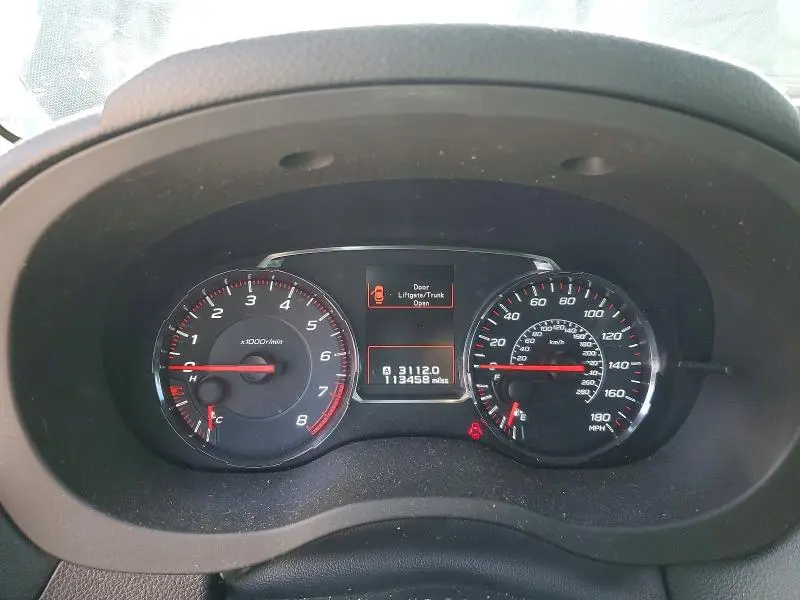 2018 SUBARU WRX   