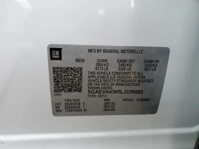2020 BUICK ENCLAVE ESSENCE  