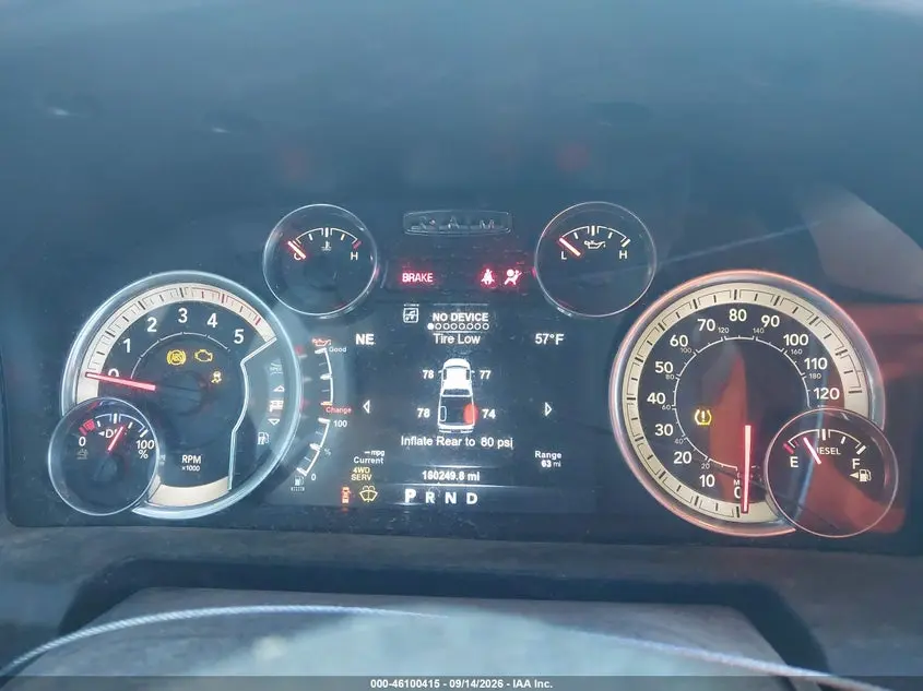 2015 RAM 2500 BIG HORN