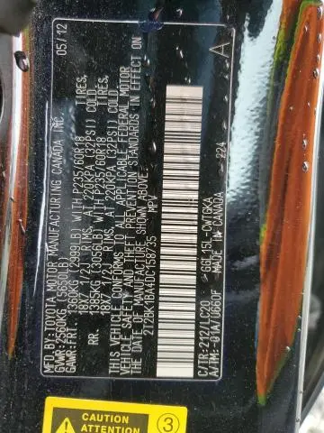 2013 LEXUS RX 350 BASE  