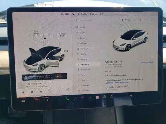 2021 TESLA MODEL 3 