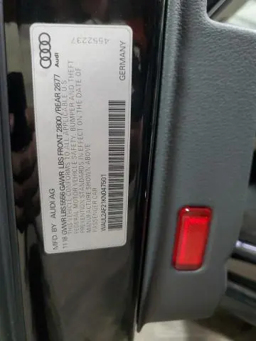 2019 AUDI A6 PREMIUM PLUS