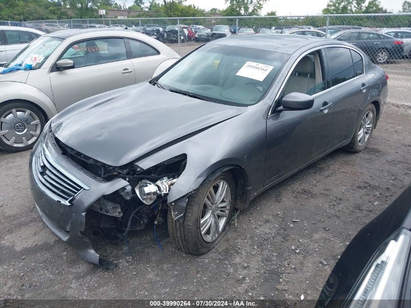 2013 INFINITI G37X  