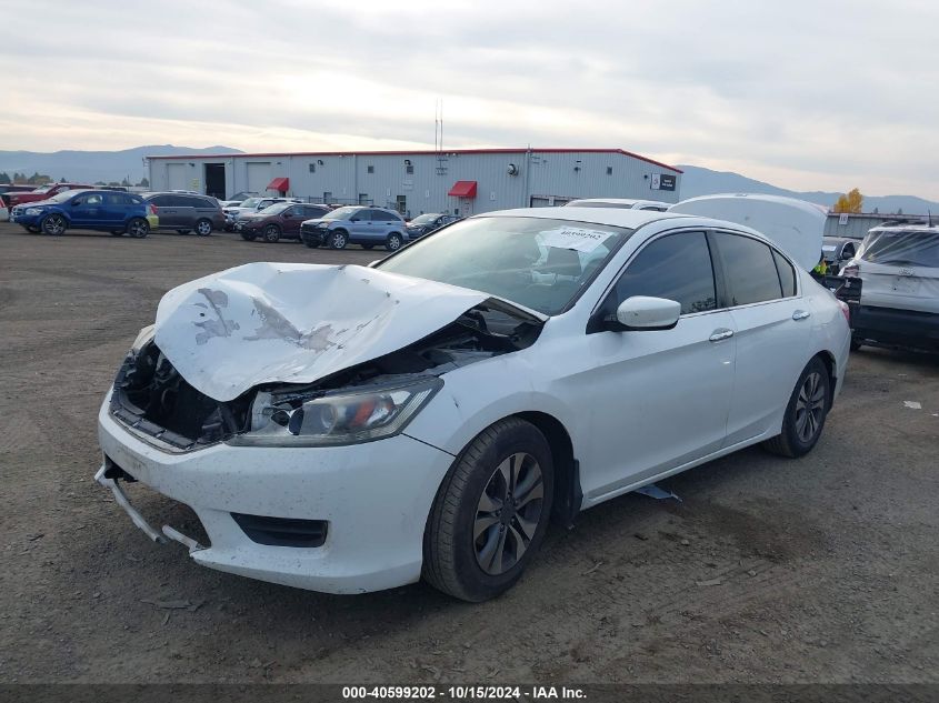 2013 HONDA ACCORD LX