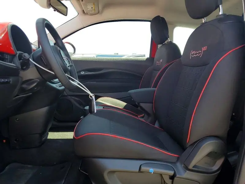 2024 FIAT 500 E RED  