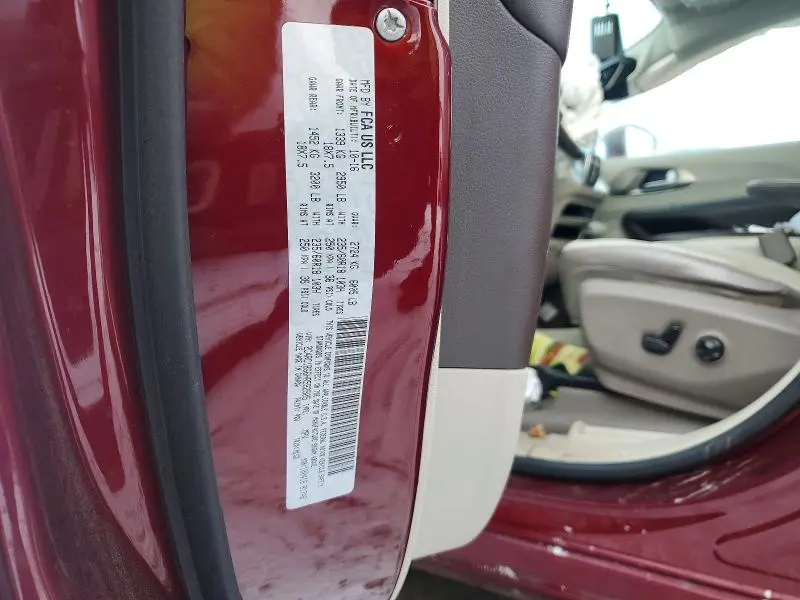 2017 CHRYSLER PACIFICA TOURING L  