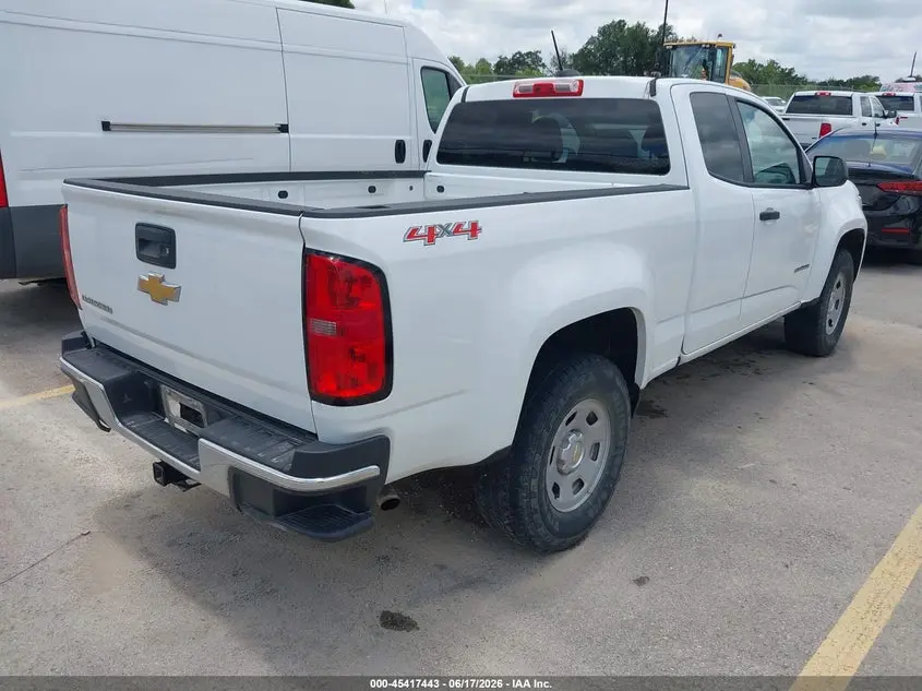 2017 CHEVROLET COLORADO 4WD WT
