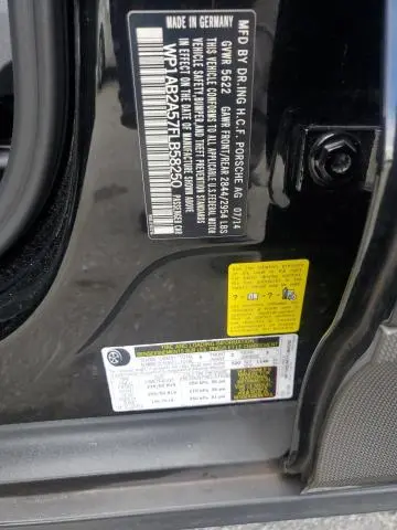 2015 PORSCHE MACAN S  