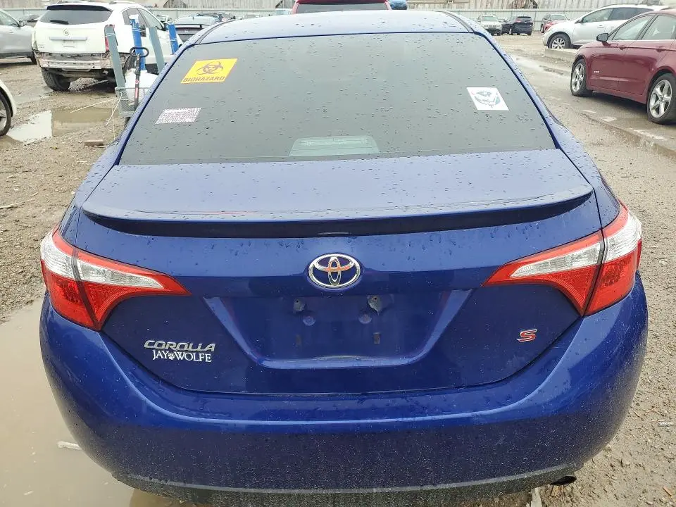 2015 TOYOTA COROLLA S  