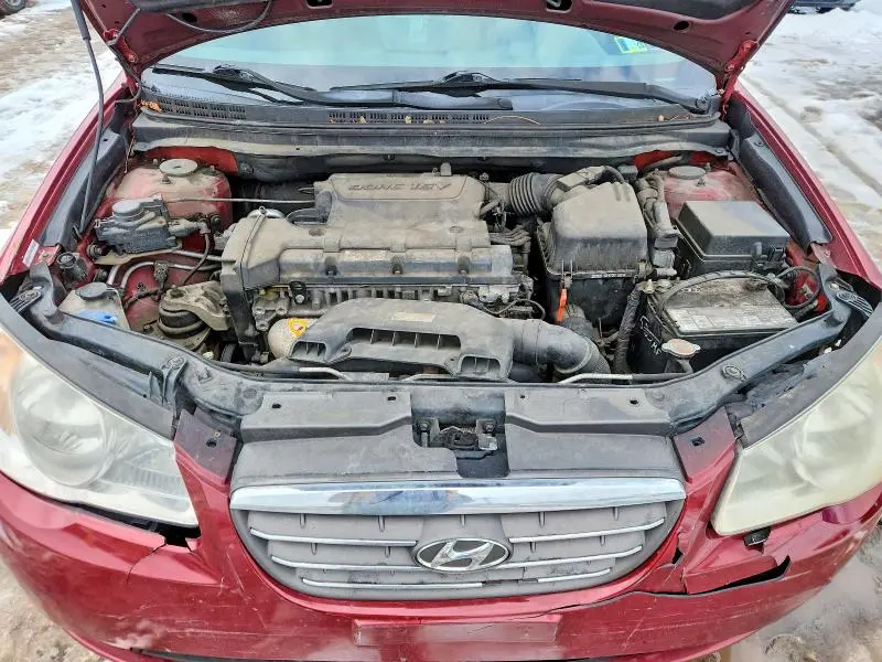 2010 HYUNDAI ELANTRA BLUE  