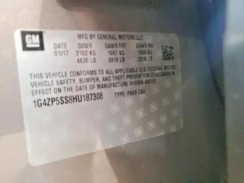 2017 BUICK LACROSSE ESSENCE  