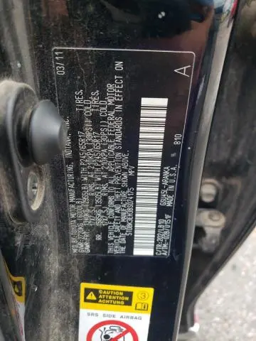 2011 TOYOTA HIGHLANDER BASE  