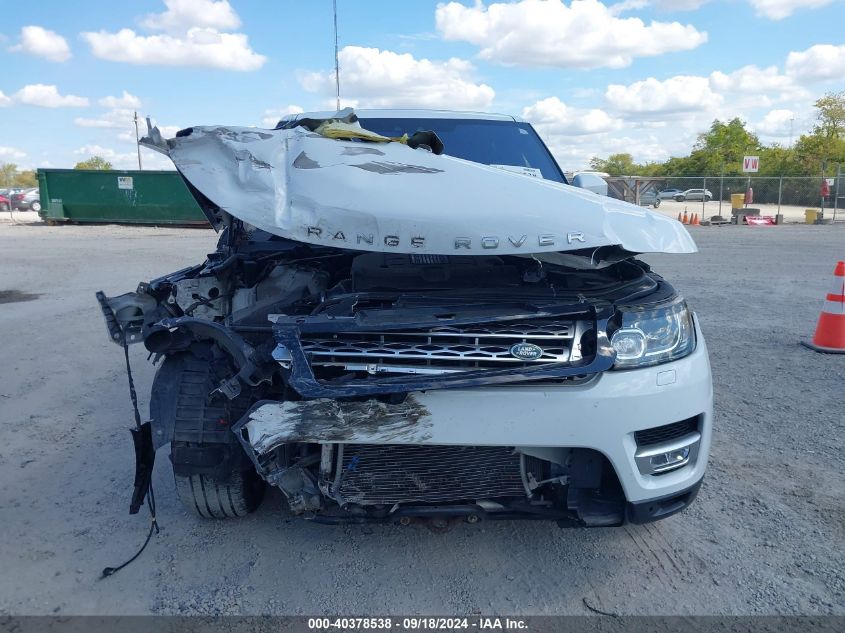 2017 LAND ROVER RANGE ROVER SPORT 3.0L V6 SUPERCHARGED HSE