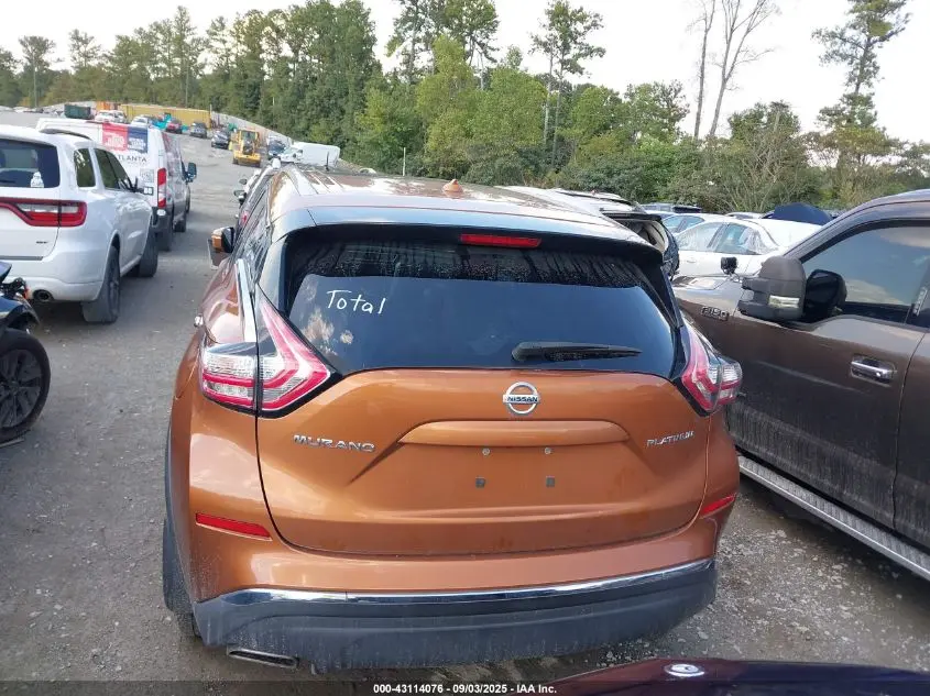 2015 NISSAN MURANO PLATINUM