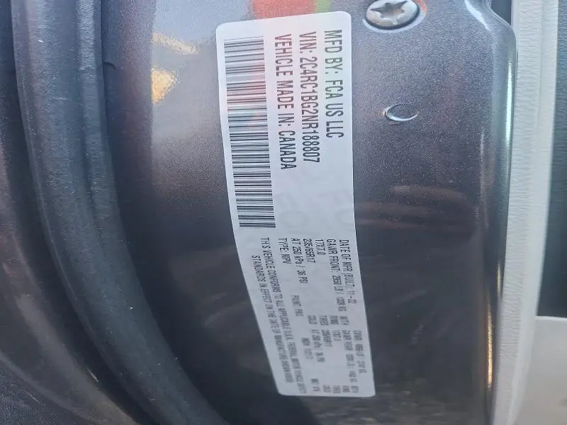 2022 CHRYSLER PACIFICA TOURING L  