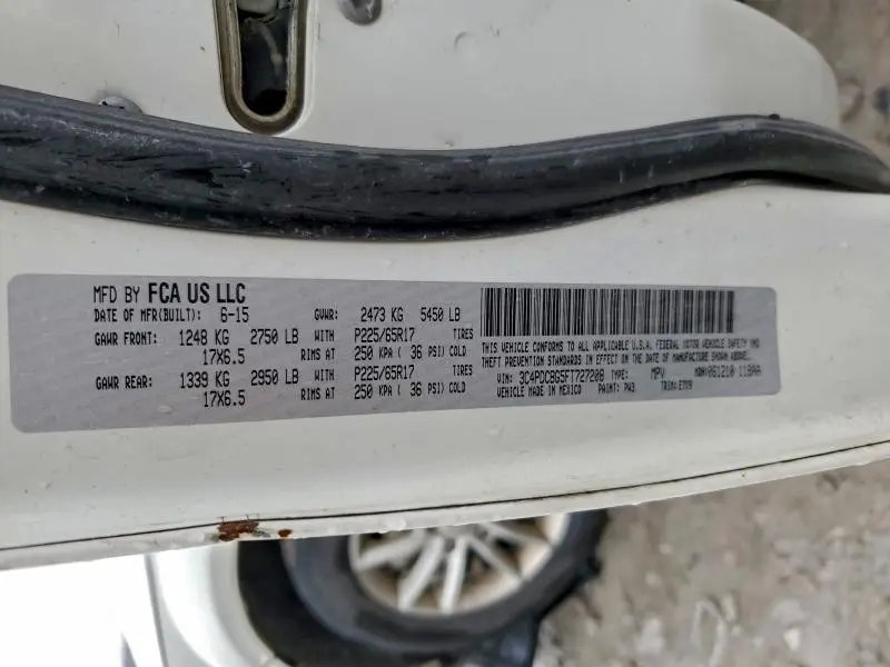 2015 DODGE JOURNEY SXT  