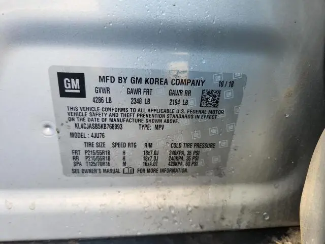 2019 BUICK ENCORE PREFERRED  