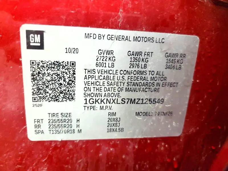 2021 GMC ACADIA DENALI  