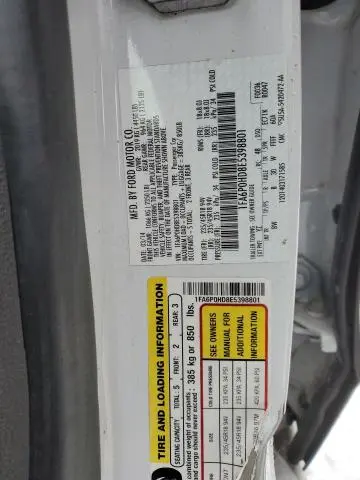 2014 FORD FUSION SE