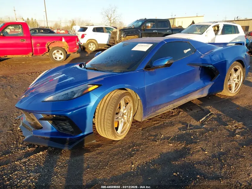 2021 CHEVROLET CORVETTE STINGRAY RWD  2LT