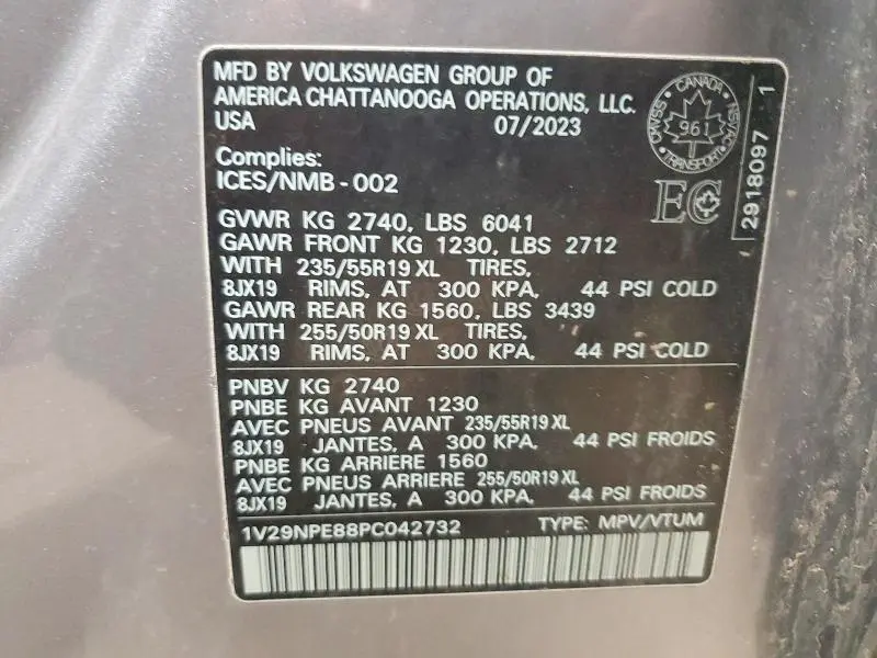 2023 VOLKSWAGEN ID.4 PRO  