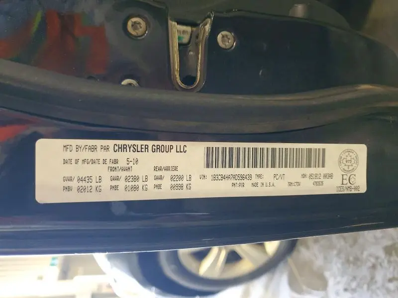 2010 DODGE CALIBER SXT  
