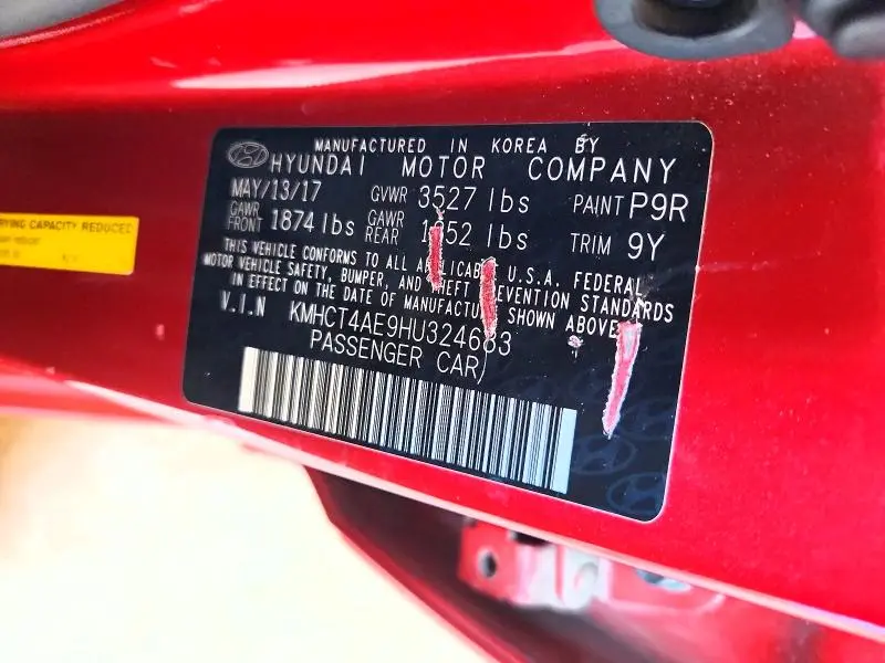 2017 HYUNDAI ACCENT SE  