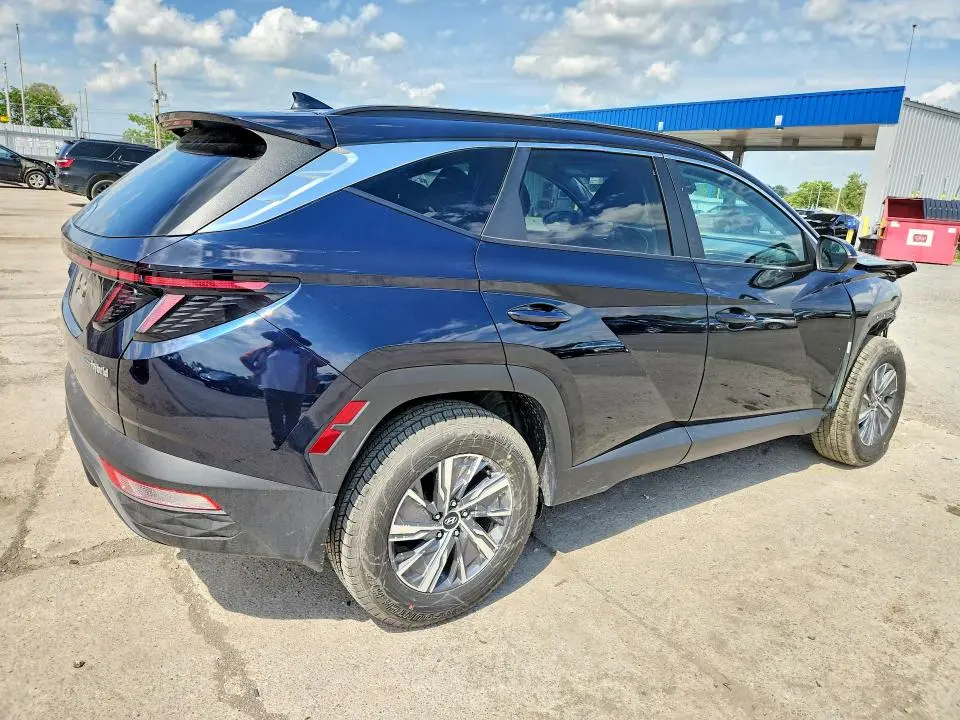 2022 HYUNDAI TUCSON BLUE  