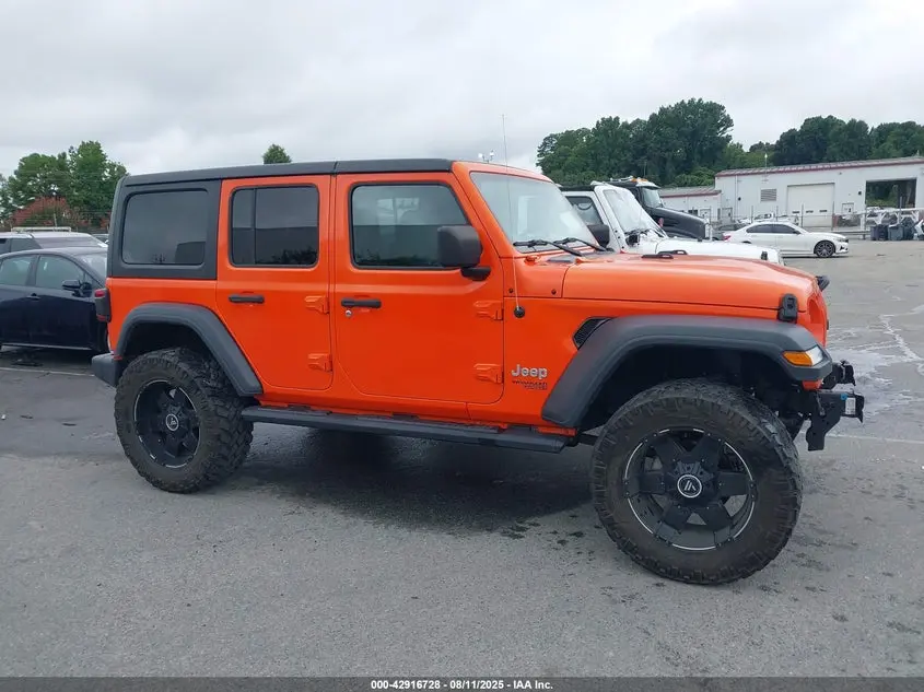 2018 JEEP WRANGLER UNLIMITED SPORT S 4X4