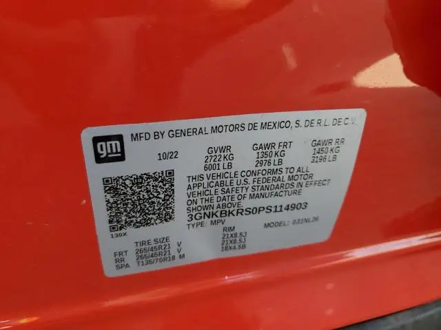 2023 CHEVROLET BLAZER RS