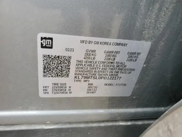 2023 CHEVROLET TRAILBLAZER RS  