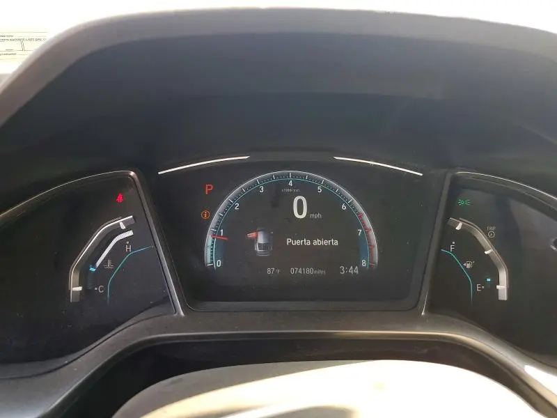 2019 HONDA CIVIC EX  