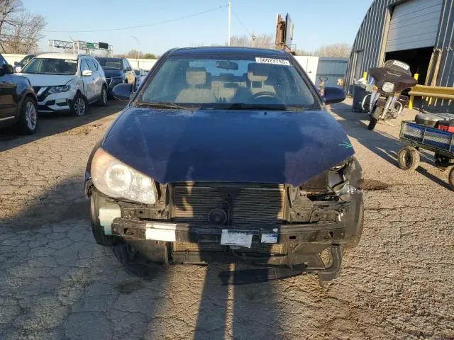 2010 HYUNDAI ELANTRA BLUE