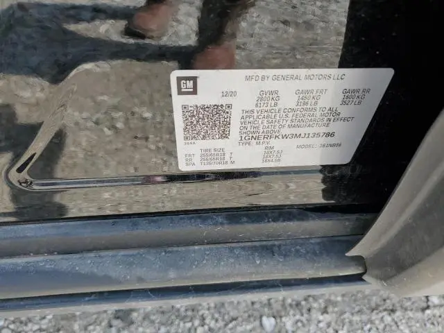 2021 CHEVROLET TRAVERSE LS  