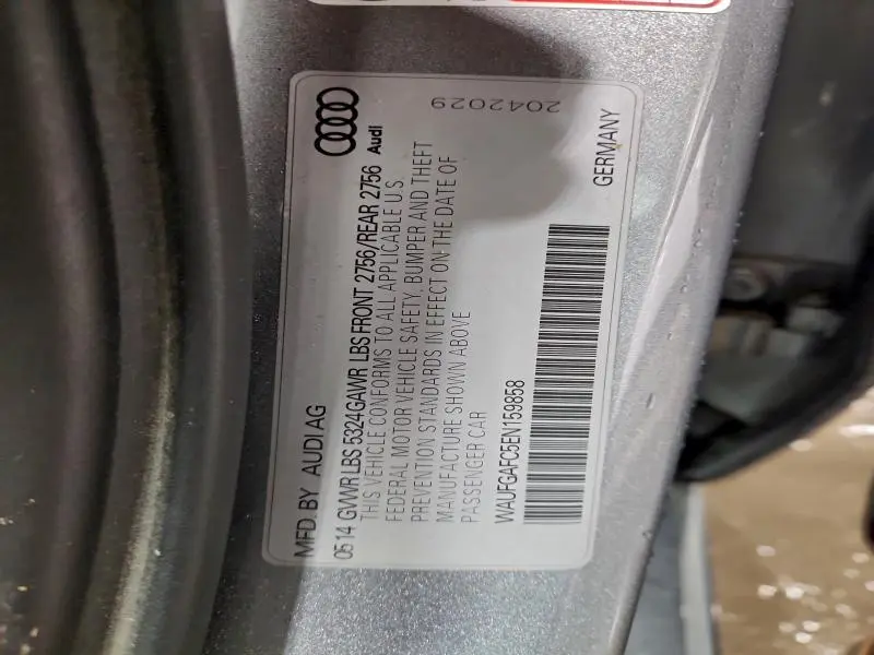 2014 AUDI A6 PREMIUM PLUS  