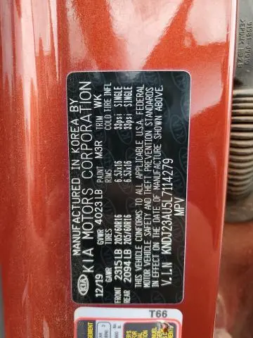 2020 KIA SOUL LX  