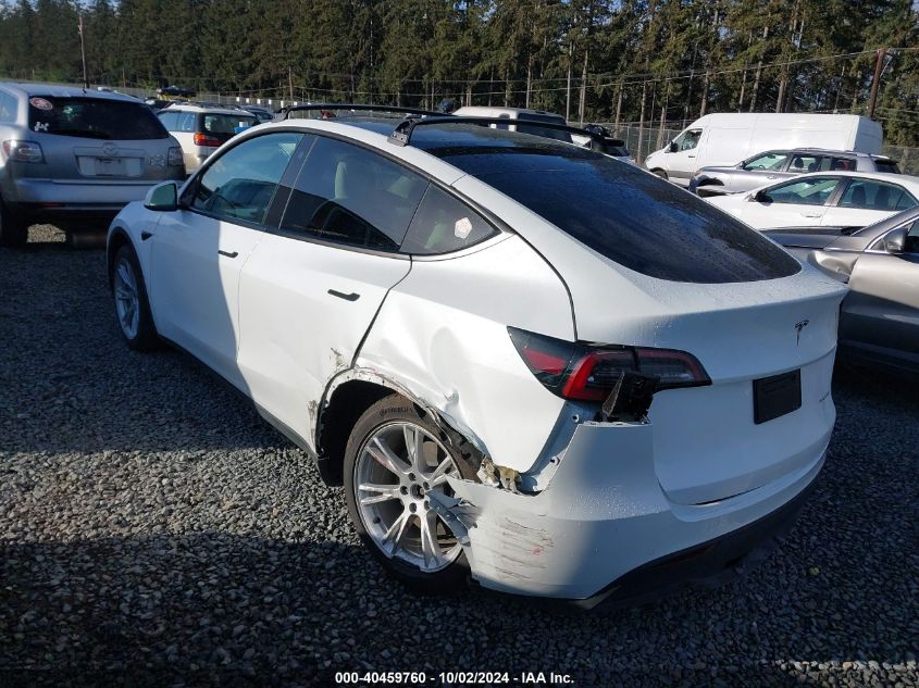 2022 TESLA MODEL Y LONG RANGE DUAL MOTOR ALL-WHEEL DRIVE