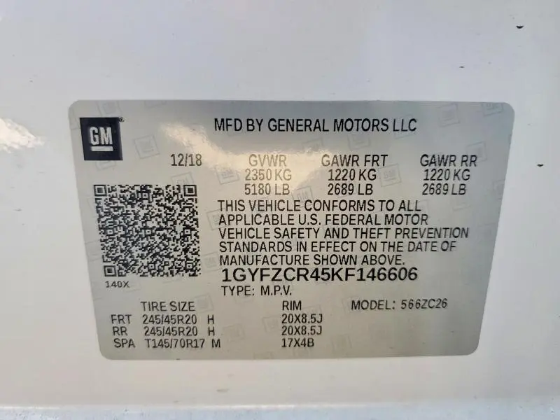 2019 CADILLAC XT4 PREMIUM LUXURY  
