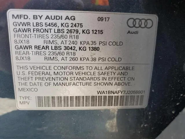 2018 AUDI Q5 PREMIUM PLUS  