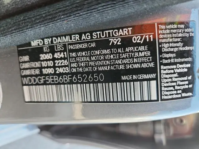 2011 MERCEDES-BENZ C 300  