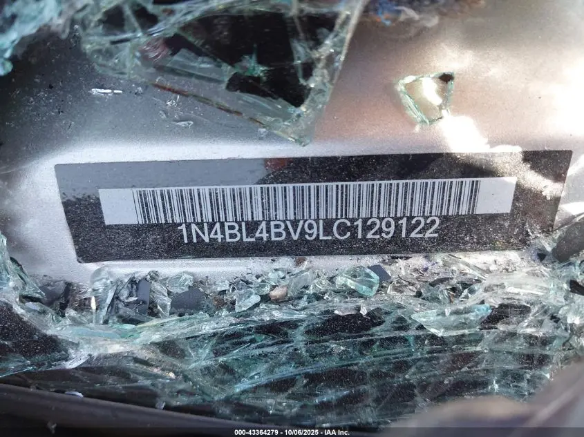 2020 NISSAN ALTIMA S FWD