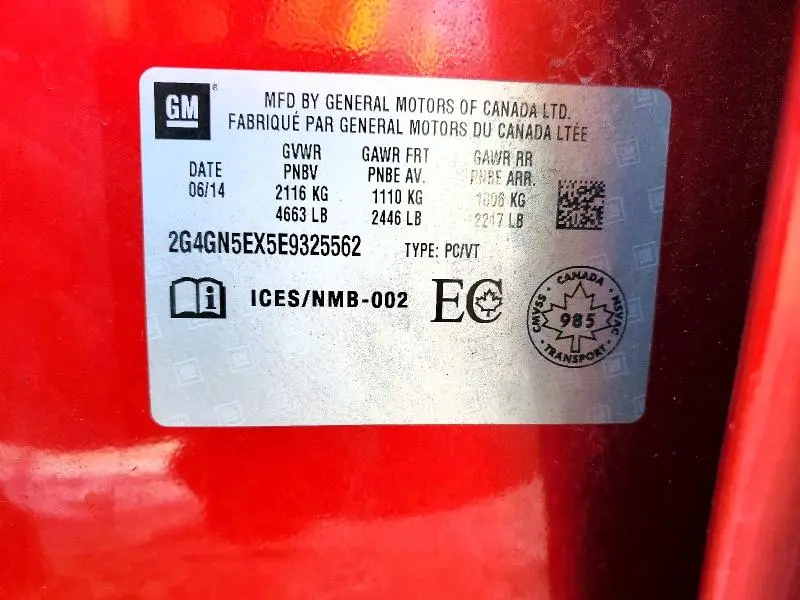 2014 BUICK REGAL PREMIUM  