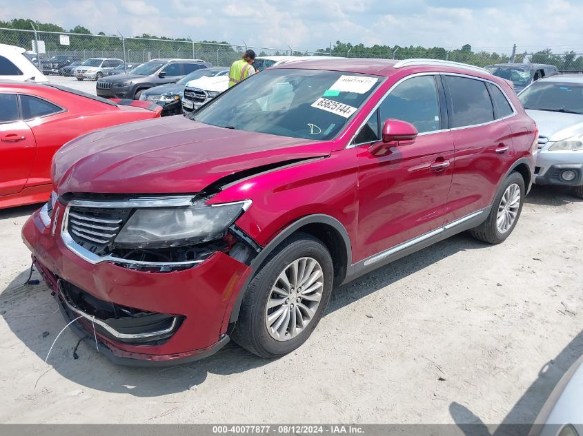 2016 LINCOLN MKX SELECT